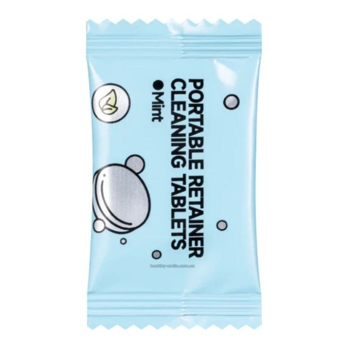 Таблетка для чищення ретейнерів з м’ятним ароматом, 1 шт